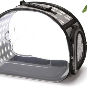 Transparent Pet Cat Carrier Travel Handbag Carry Bag - Image 4