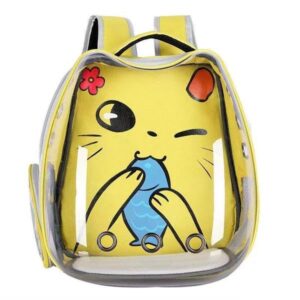 Cute Cartoon Backpack Bag for Pet Cat for Carrying - Image 5