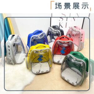 Cute Cartoon Backpack Bag for Pet Cat for Carrying - Image 3